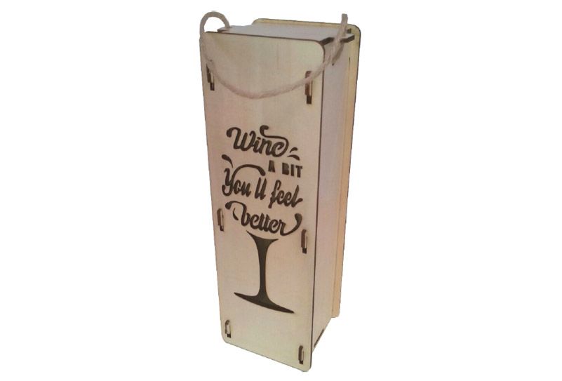 Kutija za vino (sklopiva)